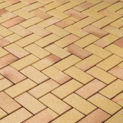 Marktegel Plauen Varmt gul med spel Marktegel