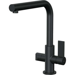 Franke Blandare Neptune, fast, black (Med diskavstängning)