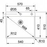 Box BXX 210-54 TH Franke
