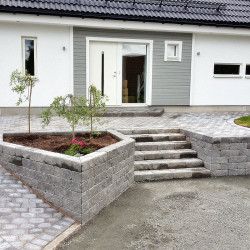 London Antik Grå  Murstenar