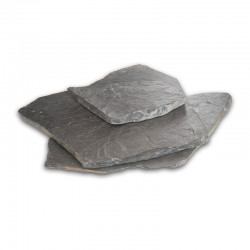 Skiffer Oregelbunden Svart Bernardos 2-4cm