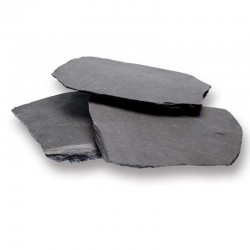 Skiffer Oregelbunden Large Sisu Svart Hällar