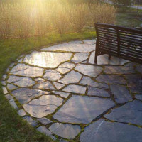 Sisu Svart Oregelbunden Skiffer