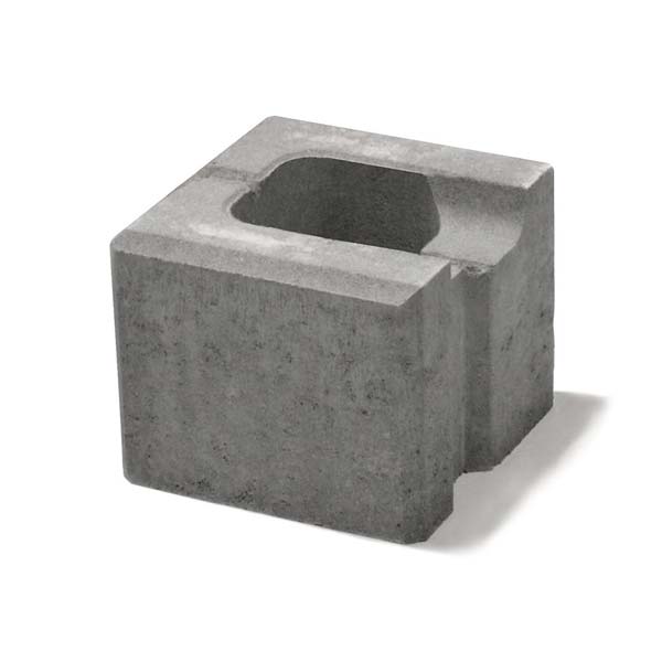 Iglo Halvblock/Avslut Grå  