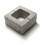 Rubin Pelarblock Grå  