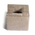 Iglo Halvblock/Avslut Grå  