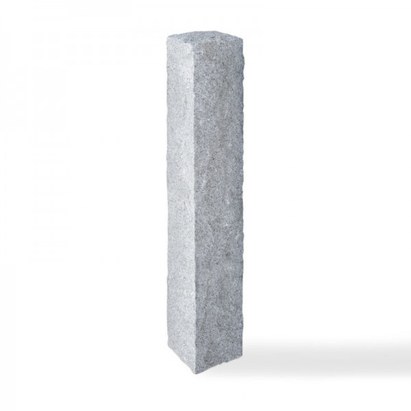Granitstolpe 210cm Ljusgrå Granit Stolpar