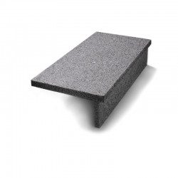 Trappbeklädnad Antracit granit Trappblock
