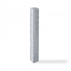 Granitstolpe Ljusgrå 210cm Stolpar