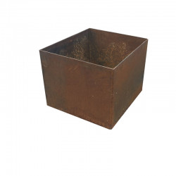 Stenimporten Cortenlåda Liten Corten Stål