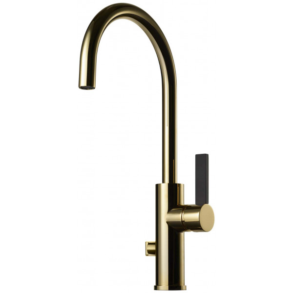 Tapwell Köksblandare ARM184 Honey Gold/Svart